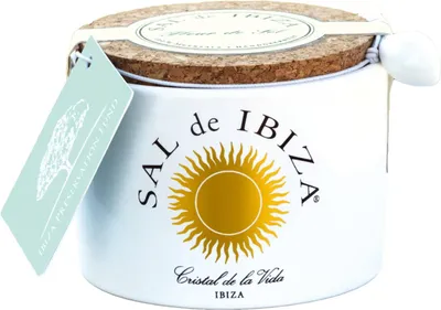 Produktbild von Sal de Ibiza Fleur de Sel Isla blanca Salz mit ibizenkischen Kräutern