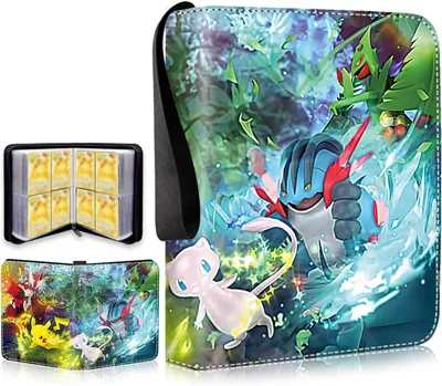 Produktbild von Pokemon Sammelalbum Sammelmappe für 440 Karten, idealer Schutz, 4 pocket