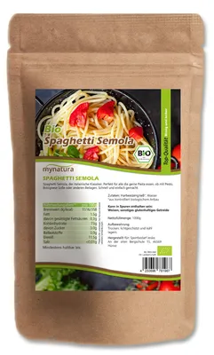 Produktbild von Mynatura  Spaghetti Semola Nudeln ab 1Kg - 1000g