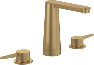 Produktbild von Villeroy & Boch TVW12700100176 Dreiloch-Waschtischarmatur Conum 440