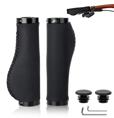 Productafbeelding van Fietshandvatten, ergonomisch, Polyurethanantislip, voor 22 mm, MTB en racefiets