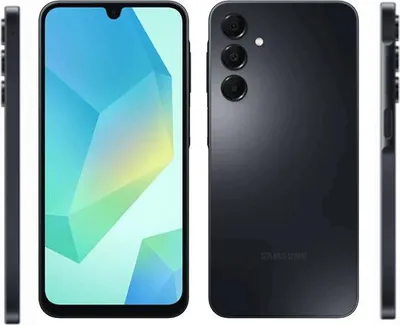 Produktbild von Samsung Galaxy A16, 17 cm (6.7"), 1080 x 2340 Pixel, 4 GB, 128 GB, 50 MP, Schwarz