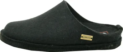 Produktbild von Haflinger Damen Herren Hausschuh Pantoffel Wollfilz Flair Soft 311010, Größe:44 EU, Farbe:Schwarz