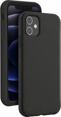 Produktbild von Bigben Connected COVSOFTIP1261B, Cover, Apple, iPhone 12 / iPhone 12 Pro, 15,5 cm (6.1"), Schwarz