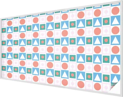 Obrázek produktu pro Vitrážová fólie na okna - 116x200 cm - vitrážový vzor - neprůhledná dekorativní fólie na ochranu soukromí - samolepicí, UV ochrana - abstraktní vzory