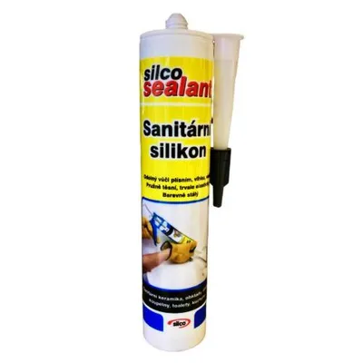 Obrázek produktu pro Silikon sanitární jednosložkový, 310 ml, šedý, SILCO