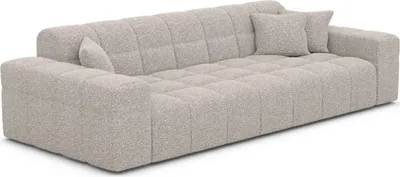 Produktbild von Bouclé 3-Sitzer Couch Nivara Sand
