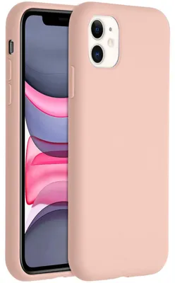 Imagen del producto de Funda Trasera de Silicona Líquida para Apple iPhone 11 - Rosa