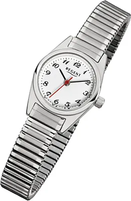Produktbild von Regent Damen Stahlarmband Uhr silber F-270 Quarzuhr URF270
