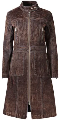 Imagen del producto de Gabardina marrón para mujer de la marca Desigual