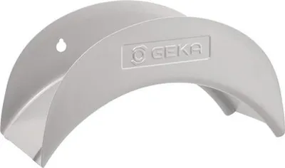 Zdjęcie produktu dla Uchwyt na wąż ścienny Szerokość 280 mm Głębokość 130 mm malowany proszkowo na kolor srebrny