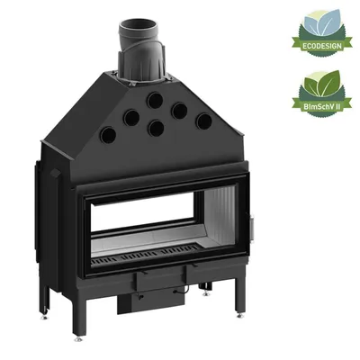 Produktbild von Kaminofen Hitze ARDENTE DUO 90×41.DSS 18 kW Kaminofeneinsatz Ofen Kamin Holzofen