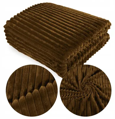 Image de Łóżkoholicy ARDEA Plaid Microfibre Gaufré Décoratif 200x220