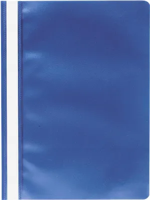 Produktbild von Exacompta 449207B Sichthefter A4 dunkelblau PP mit Beschriftungsstreifen