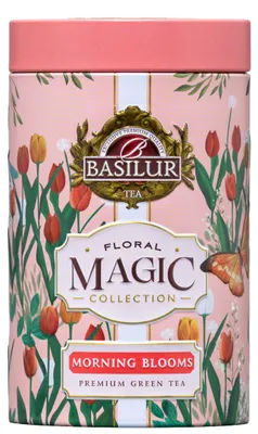 Produktbild von Grüner Tee Basilur Morning Blooms, Dose - 75 g