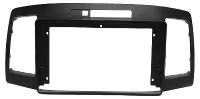 Obrázek produktu pro Rámeček pro autorádio o rozměrech 9 palců s konektorem pro navigaci, zajišťující bezpečné uchycení. Náhradní panel pro autorádio s DVD pro modely Allion Premio