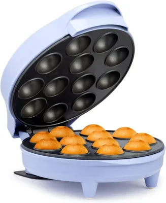 Productafbeelding van Cakepop Maker - Cupcake Maker - Feestjes Bakken - Compact Ontwerp - 12 Stuks - Lavendel