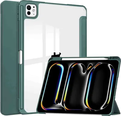 Immagine prodotto di Custodia rigida pieghevole imoshion Trifold per iPad Pro 11 (2024) M4 - Verde