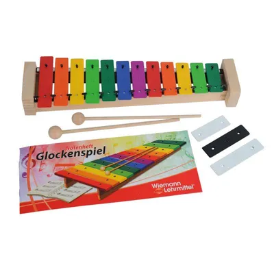 Produktbild von Schüler Glockenspiel bunt, Sopranmetallophon - Wiemann Lehrmittel