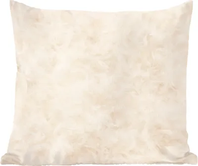 Produktbild von MuchoWow® Zierkissen Sofakissen Wohnzimmer Dekokissen 40x40 cm Feder-Hintergrund - Foto Kissen - Schlafzimmer Dekoration