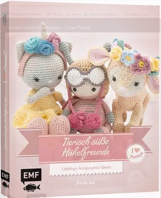 Produktbild von Tierisch süße Häkelfreunde - I love Pastell
