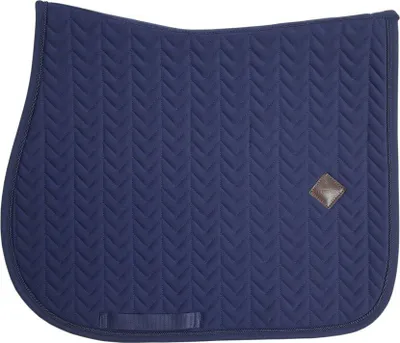 Produktbild von Kentucky Horsewear Springschabracke Fishbone Sattelunterlage Navy