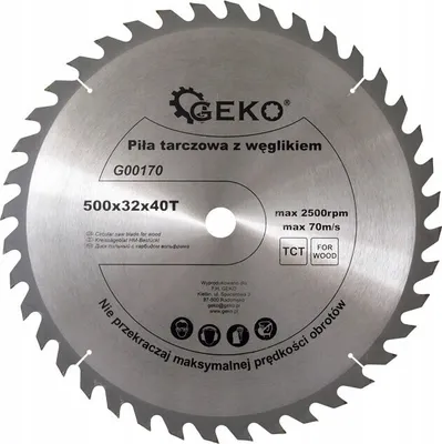 Obrázek produktu pro Kotoučová pila 500X32Mm 40 zubů Widia