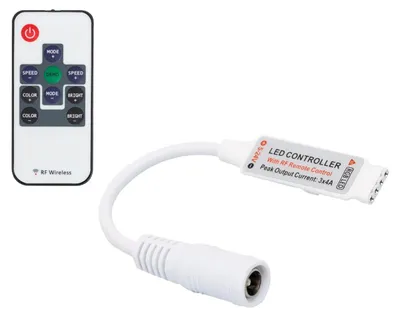 Produktbild von Controller Dimmer Mini für LED Streifen RGB 12-24V DC mit RF Fernbedienung