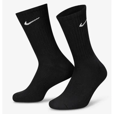 Obrázek produktu pro Nike Everyday Cush 3P – ponožky, model SX7664-010. Barva: černá. Velikost: XL (46-50). Určení: uni