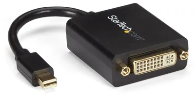 Zdjęcie produktu dla StarTech.com MDP2DVI, 0,13 m, Mini DisplayPort, DVI-I, Męska, Żeńska, Prosty