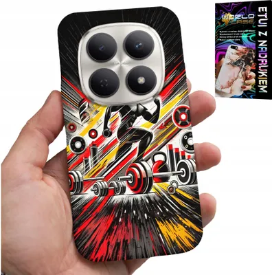 Image de Etui Do Xiaomi Note 15 4G 5G - Siłownia Kulturystyka Sztangi Fitness
