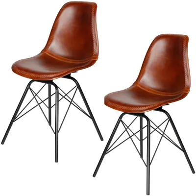 Produktbild von Stuhl Esszimmerstuhl Leder Stuhl Stühle