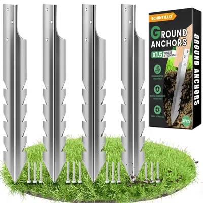 Image de Ancres pour balançoires, en acier inoxydable et durables