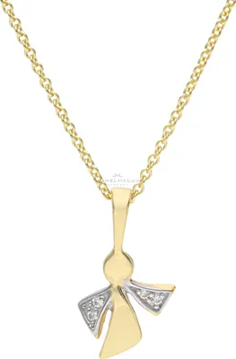 Produktbild von JuwelmaLux Anhänger 333 Gold Schutzengel mit Zirkonia JL20-02-0473