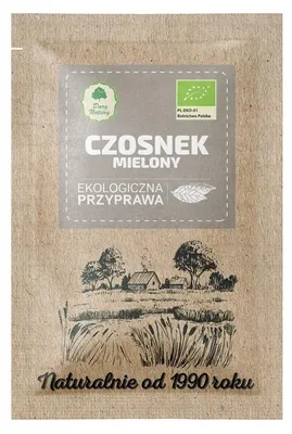 CZOSNEK MIELONY BIO 20 g - DARY NATURY