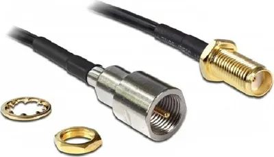 Obrázok produktu pre DeLOCK 88587, 0,2 m, Čierna