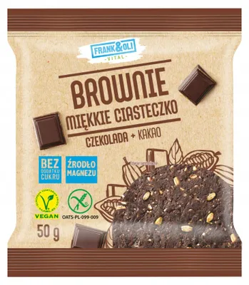 Image de Biscuit végétalien brownie FRA 50 g