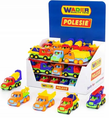 Produktbild von WADER-POLESIE 49940 Robuster Spielzeug-Lastwagen