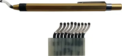 Produktbild von PAULIMOT Universal-Entgrater-Set 11-teilig
