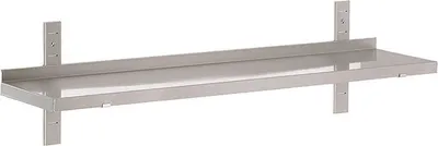 Image de Étagère murale en acier inoxydable AISI 304, 800 (L) x 400 (H) mm