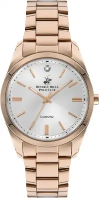 Produktbild von Damenarmbanduhr BEVERLY HILLS BP3200C.430 roségold Fashion mit Diamanten.