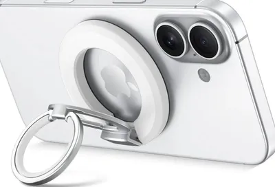 Produktbild von Tech Protect MagSafe iPhone Halter mit Standfunktion - Weiss