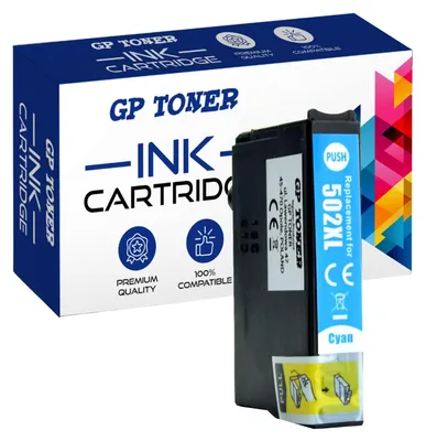 Produktbild von Druckerpatronen Kompatible für Epson 502 XL WF2860 DWF WF2865DWF XP-5100 XP-5105 Cyan