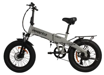 Immagine prodotto di UNIVERCYCLE B1 Bicicletta elettrica - Batteria 48V13Ah 20" Pneumatici Freno a disco idraulico - Gray
