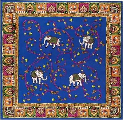 Immagine prodotto di ROECKL sciarpa Elephant Garden Foulard Multi Royal colorato