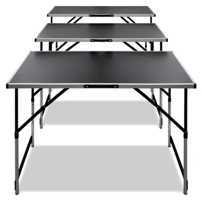 Produktbild von Klapptisch 3er Set, Höhenverstellbar