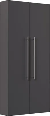 Produktbild von Hochschrank Slimline nur 20cm Tief (BxH) 70x150 cm anthrazit : Anthrazit Varianten: Anthrazit