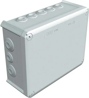 Immagine prodotto di OBO BETTERMANN scatola di derivazione T250 240x190x95 mm grigio chiaro (2007109)