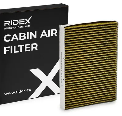 Produktbild von RIDEX 424I0489 Aktivkohle Innenraumfilter Pollenfilter für VW Golf IV Schrägheck (1J1) PASSAT Variant (3B6) GOLF III (1H1) Golf IV Variant (1J5)