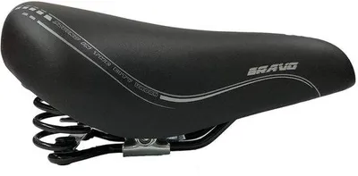 Productafbeelding van Solidchoice - Comfortabel Fietszadel voor Stads- en Mountainbikes